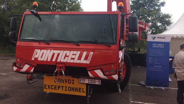 Les grues Tadano font leur retour en France