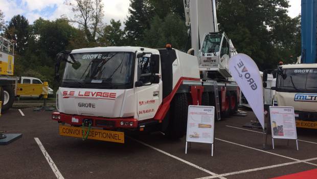 France : 150 grues Grove en 15 mois