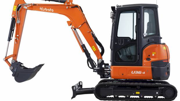 Nouvelle mini pelle Kubota U36-4 !