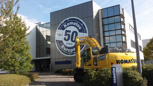 Komatsu : 50 ans de présence en Europe