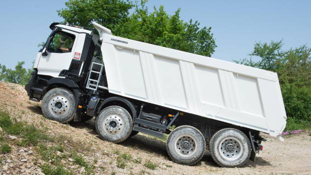Une boîte de vitesses extra-lente pour les camions en carrière