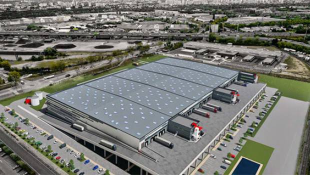 Paris Air² logistique en construction à Genneviliers