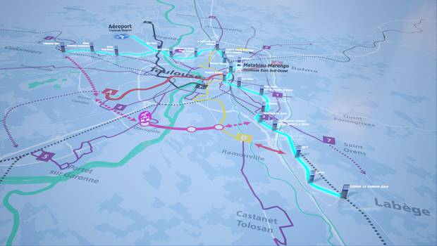 Toulouse : le tramway reliant l’aéroport menacé