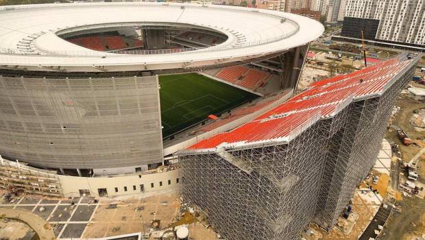 Les incroyables tribunes russes du Mondial de foot 2018