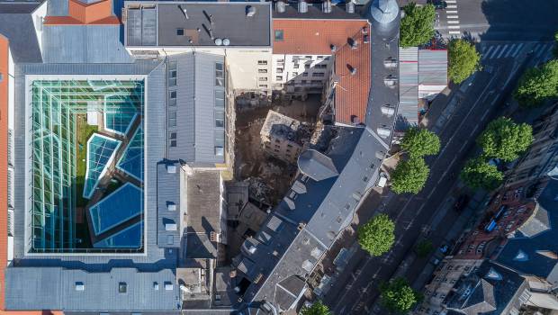 Metz : le cocon de la Banque Populaire se dessine