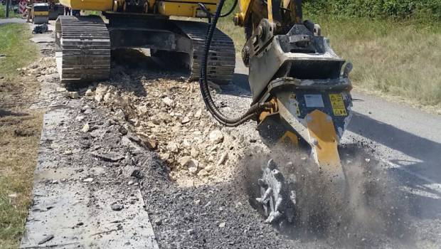 Les fraises BM Crusher roulent pour la SIM