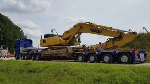 Scheuerle-Nicolas roule pour Reiser Schwertransport