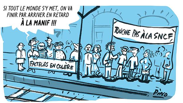 LA VIGNETTE DE LA SEMAINE – Les fonctionnaires en grève !