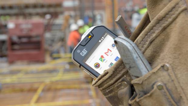Les smartphones Cat branchés sur Batimat