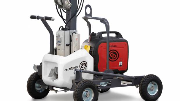 Mâts d'éclairage avec groupe électrogène