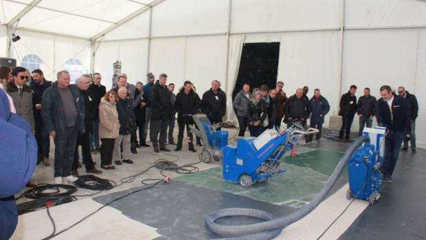 Une journée technique chez Blastrac