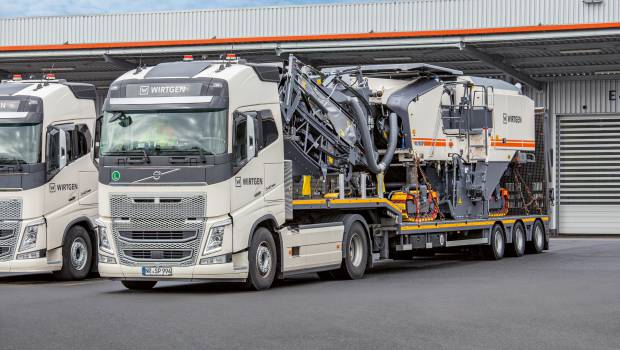 Une grande fraiseuse poids léger chez Wirtgen