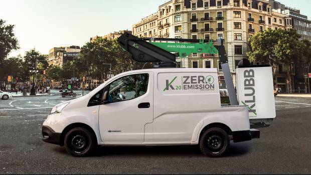 Une nacelle 100% électrique chez Klubb