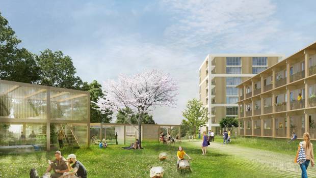 Clichy-sous-Bois : une ancienne carrière transformée en habitats