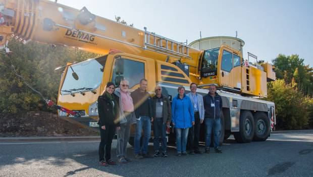 Urban réceptionne une grue Demag AC 100-4L