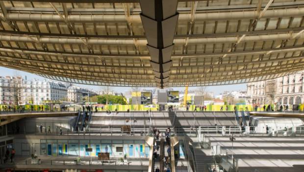 Canopée des Halles : installation d’un dispositif anti-fuites d'1,2 M d’€