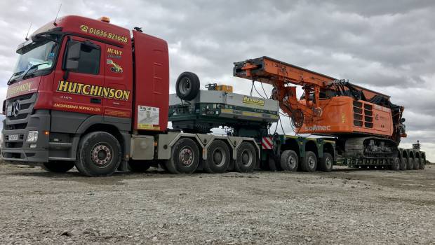 La plus puissante des Goldhofer en Angleterre