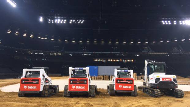 Bobcat et Doosan à l’œuvre pour le supercross