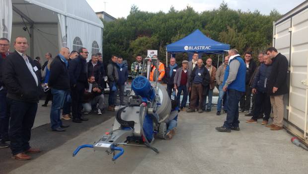 Blastrac : + de 160 visiteurs à Chasseneuil-du-Poitou