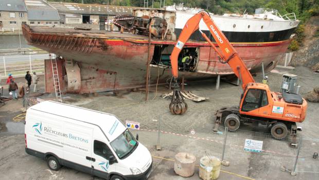 Recyclage : l’Ouest bien placé sur la ferraille et les plastiques