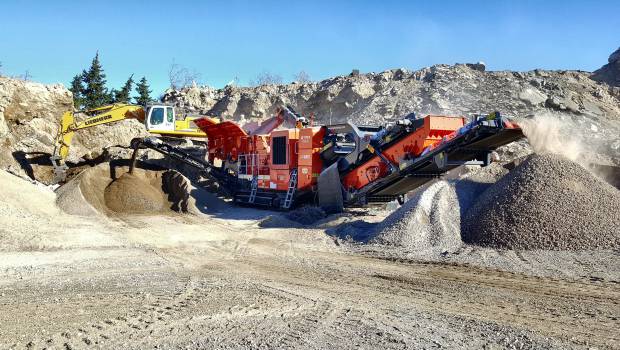 Un Terex Finlay I140RS chez Medimat et Medibail