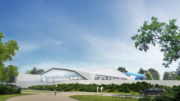 Spie batignolles réalise un centre aqualudique à Valence