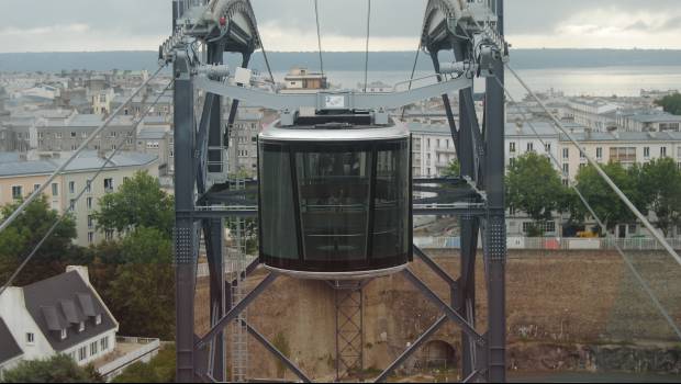 Brest métropole récompensé pour son téléphérique