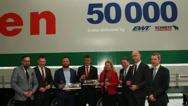 La 50 000e semi-remorque Schmitz Cargobull livrée en Pologne
