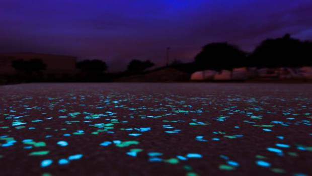 Un béton luminescent pour éclairer les espaces urbains