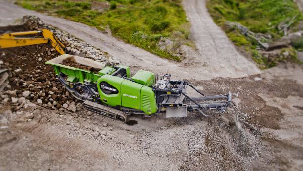 Le Bison 280 : un concasseur à mâchoires compact