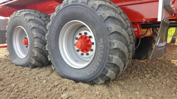 ATG lance le 1er pneu porteur VF