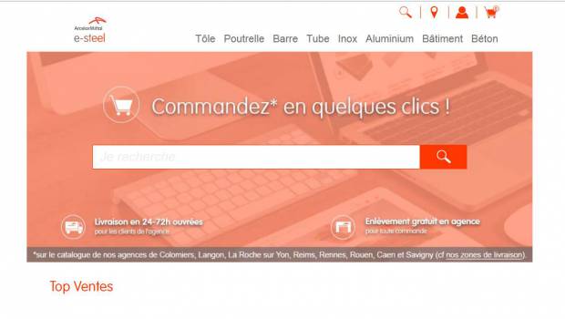 ArcelorMittal se lance dans le commerce en ligne