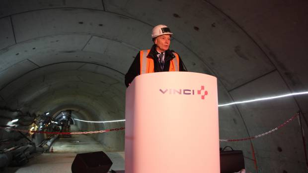 Dans le tunnel de la ligne 12, Vinci parle d’une année 2017 « magique »