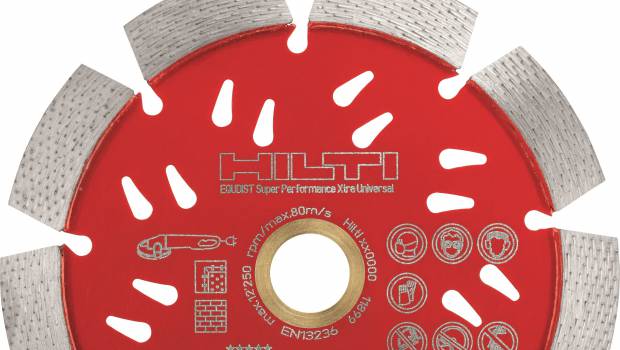 Hilti dévoile la gamme SP-SPX de disques diamants