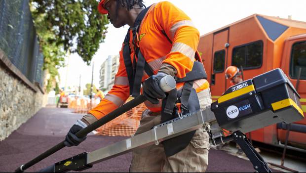 L’Exo-push de RB3D en version définitive sur Intermat