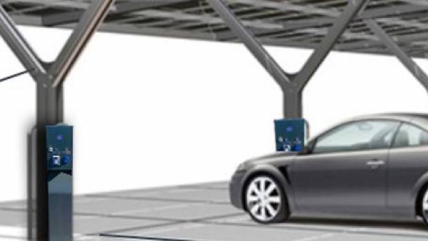 Spie équipe les parkings d’ombrières intégrant des panneaux PV