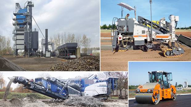 Une trentaine de machines Wirtgen sur Intermat