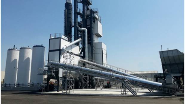 Une centrale d'enrobage dans l'ère du numérique