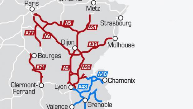 APRR présente un CA en hausse de 5,1% au quatrième trimestre 2017