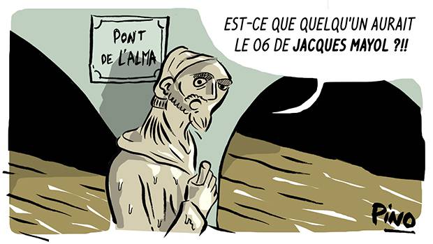 LA VIGNETTE DE LA SEMAINE - La Seine menace de déborder