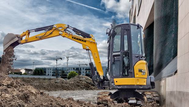 Yanmar exposera 29 machines sur Intermat