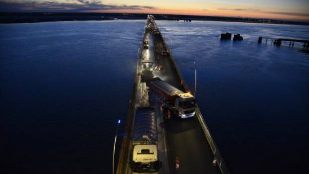 Sur le pont d'Oléron, on étanche on étanche...