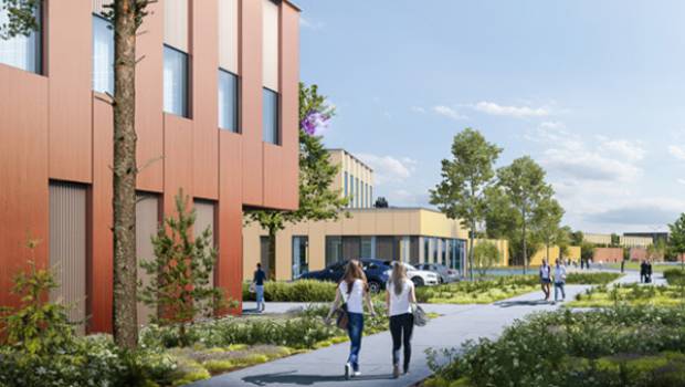 Un quartier d'affaires à Tremblay-en-France