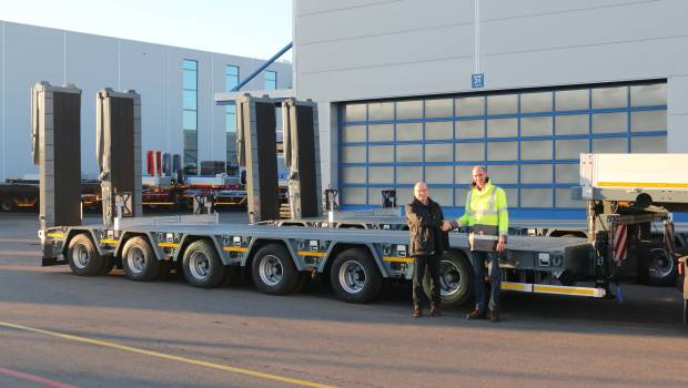 Friderici ajoute deux semi-remorques Goldhofer à sa flotte