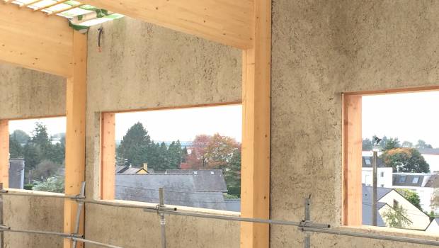 Une première en préfabrication d’éléments bois-béton de chanvre
