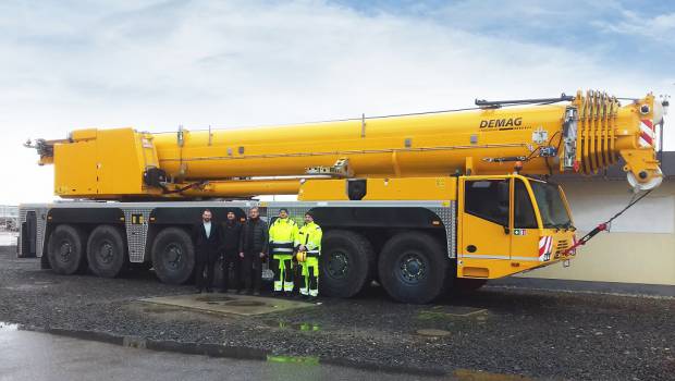 Une Demag AC 250-6 livrée à Transdzwig