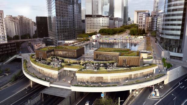 Oxygen, une nouvelle portée d'entrée sud à La Défense