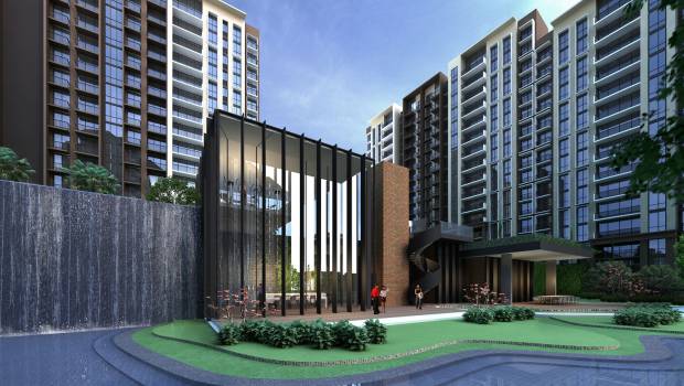 Un complexe résidentiel modulaire à Singapour