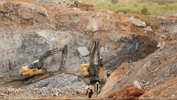 Volvo CE taillé pour le commerce des diamants