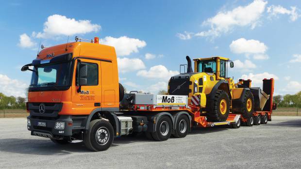 Goldhofer roule pour Intermat